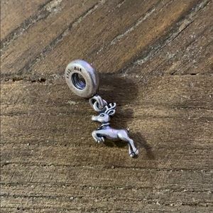 Authentic Reindeer Pandora Bead